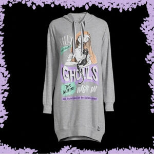 Disney Nightmare Before Christmas Oversized Sweater Dress Size XS Runs Very Big!